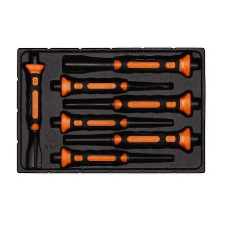 Bahco Soft Grip Pin Punch Set, 7 Pcs BAH3734BMS/7